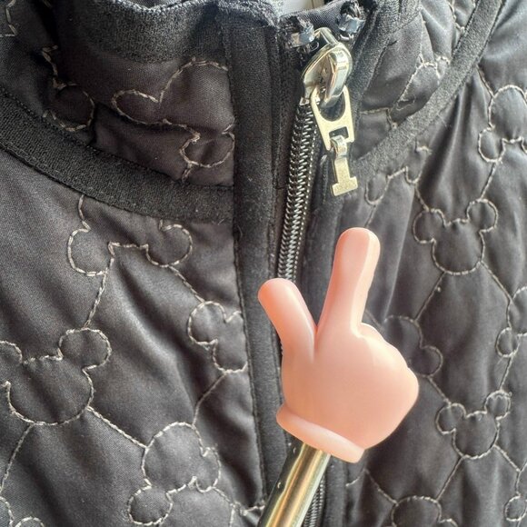 Walt Disney World Long Sleeve Zip Front Lightweight Quilted Jacket Size L - Picture 8 of 9